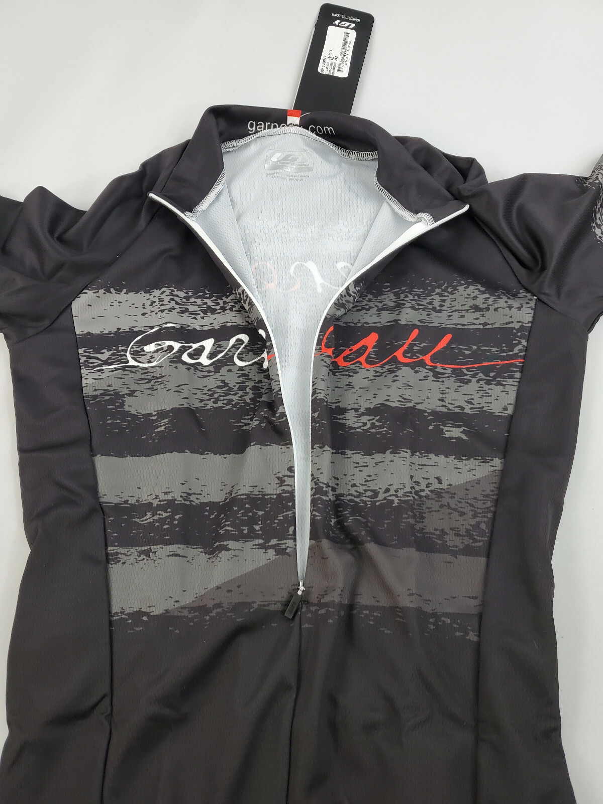 LOUIS GARNEAU men biking Tour 2 jersey FE42119 black 40UFA sz XXS $55