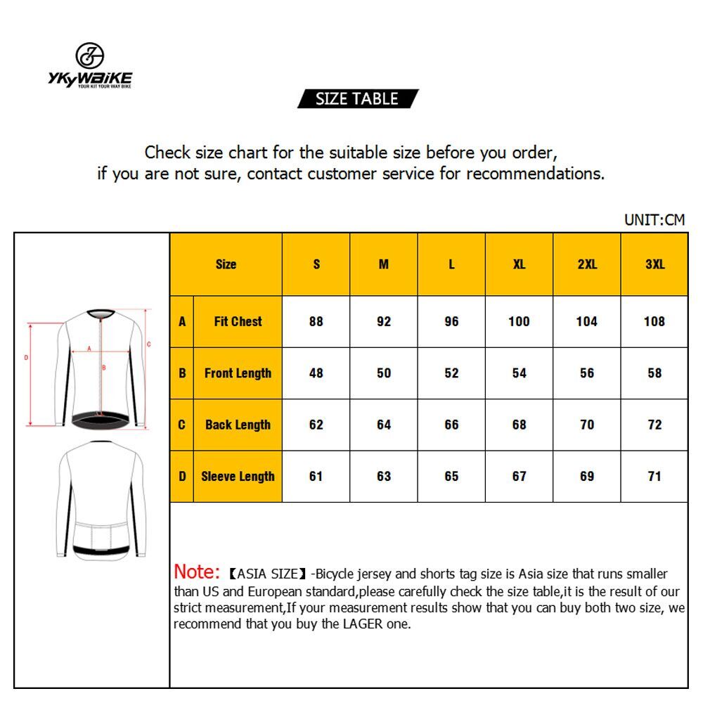 Mens Cycling Jersey Long Sleeve Bike collarless Shirts UPF50+ Bicycle Jersey