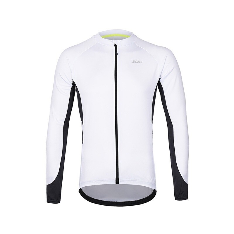 Men’s Full Zipper Cycling Jerseys Long Sleeves MTB Bike Jerseyss Shirts Clothing