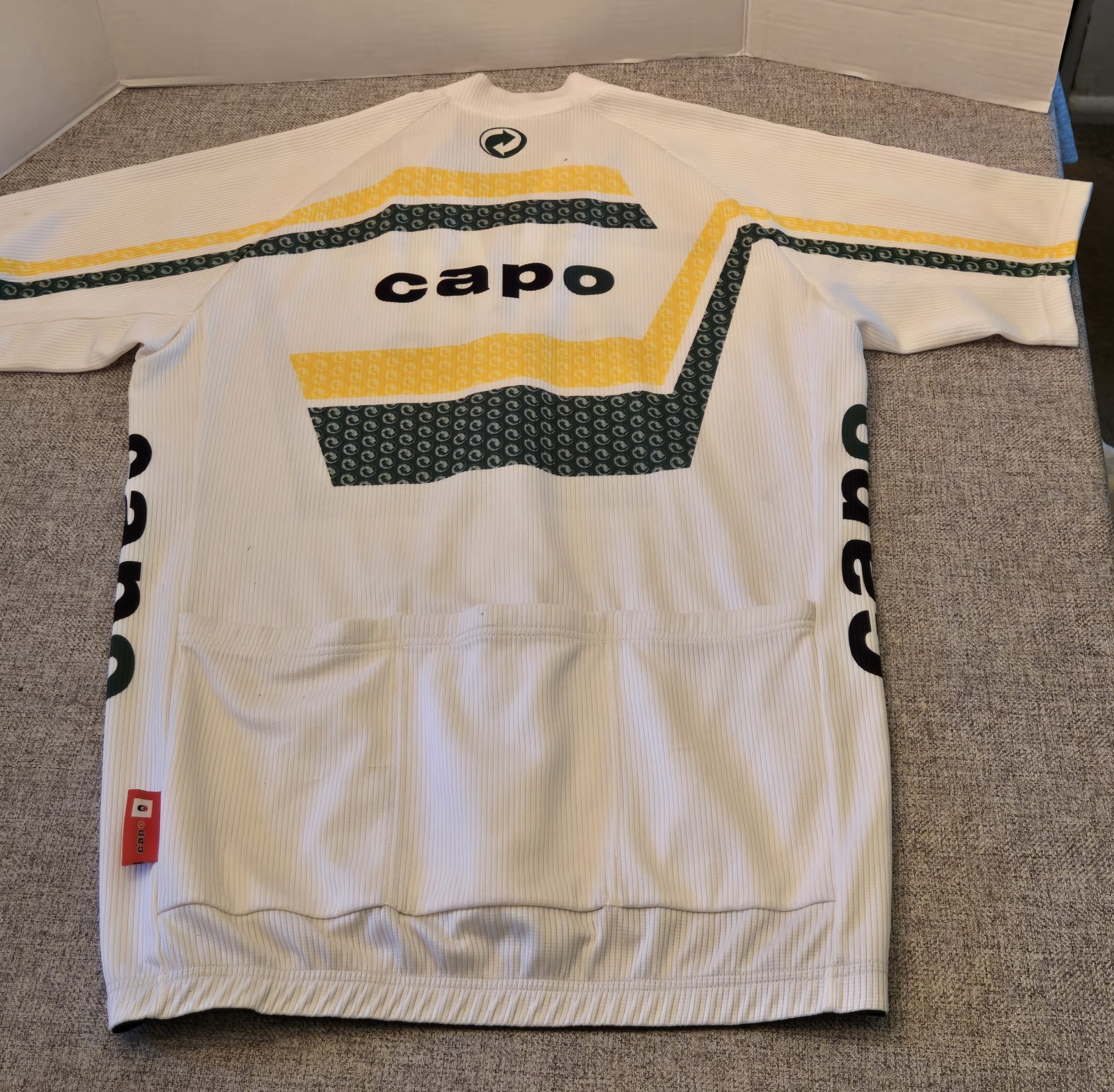 Capo Cycling Set Jersey XL, Padded Bib L, Made In Italy Full Zip