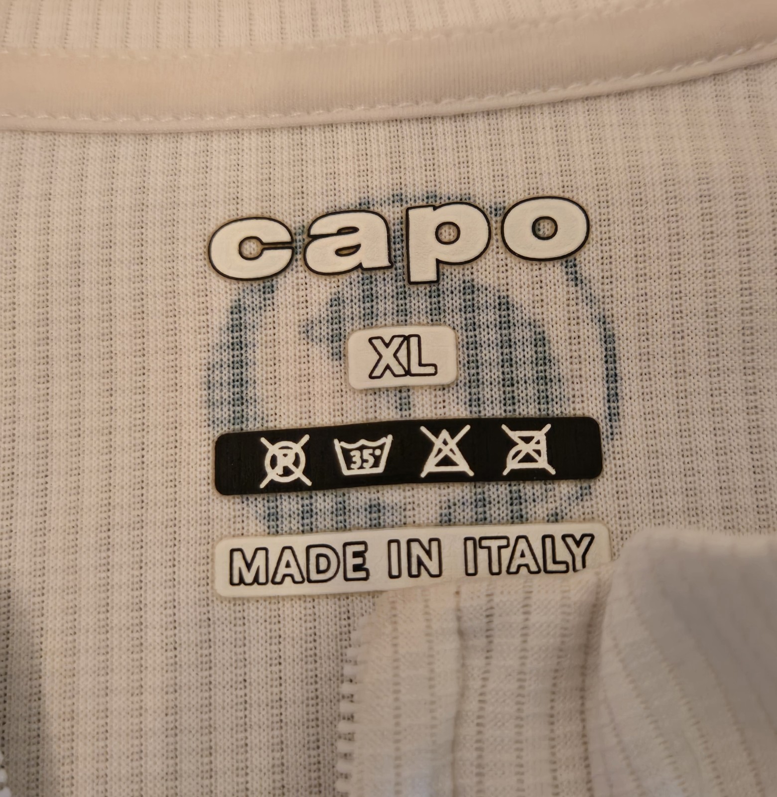 Capo Cycling Set Jersey XL, Padded Bib L, Made In Italy Full Zip