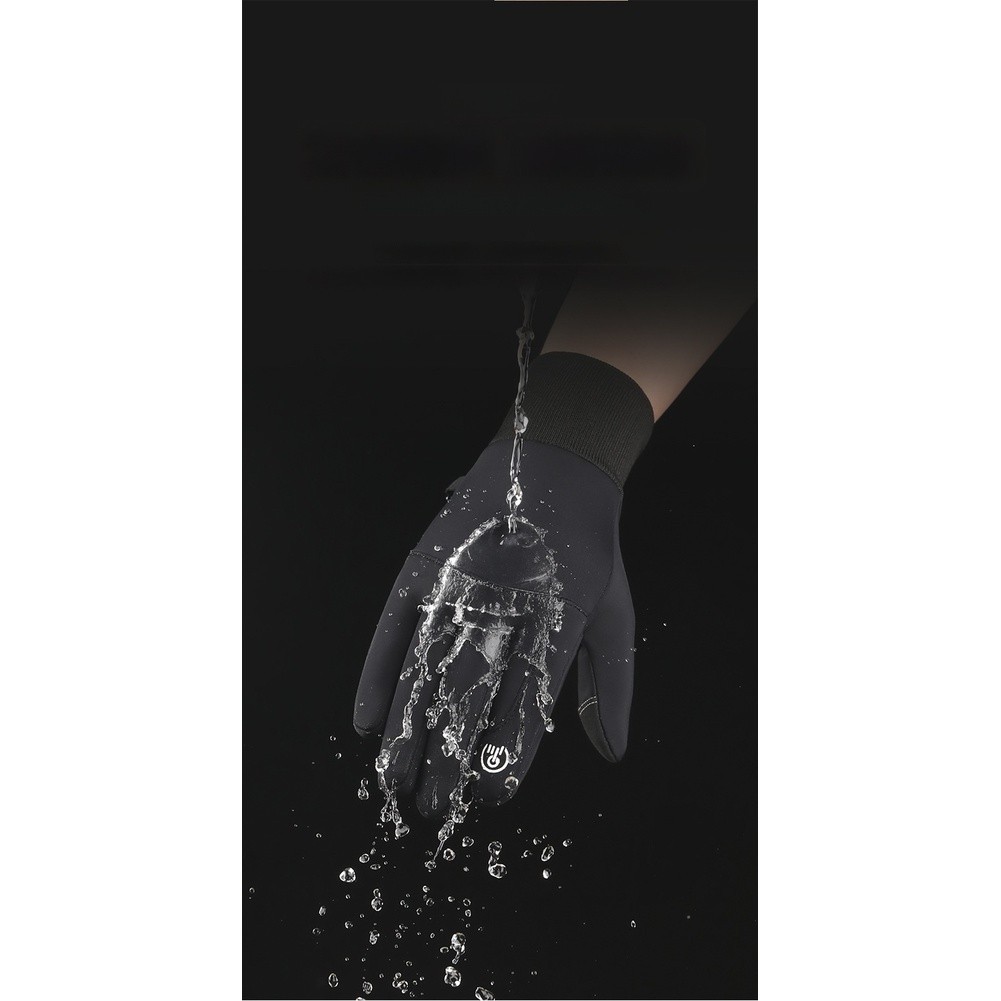 Thermal Ski Gloves Windproof Waterproof Touchscreen Friendly for Men and Women