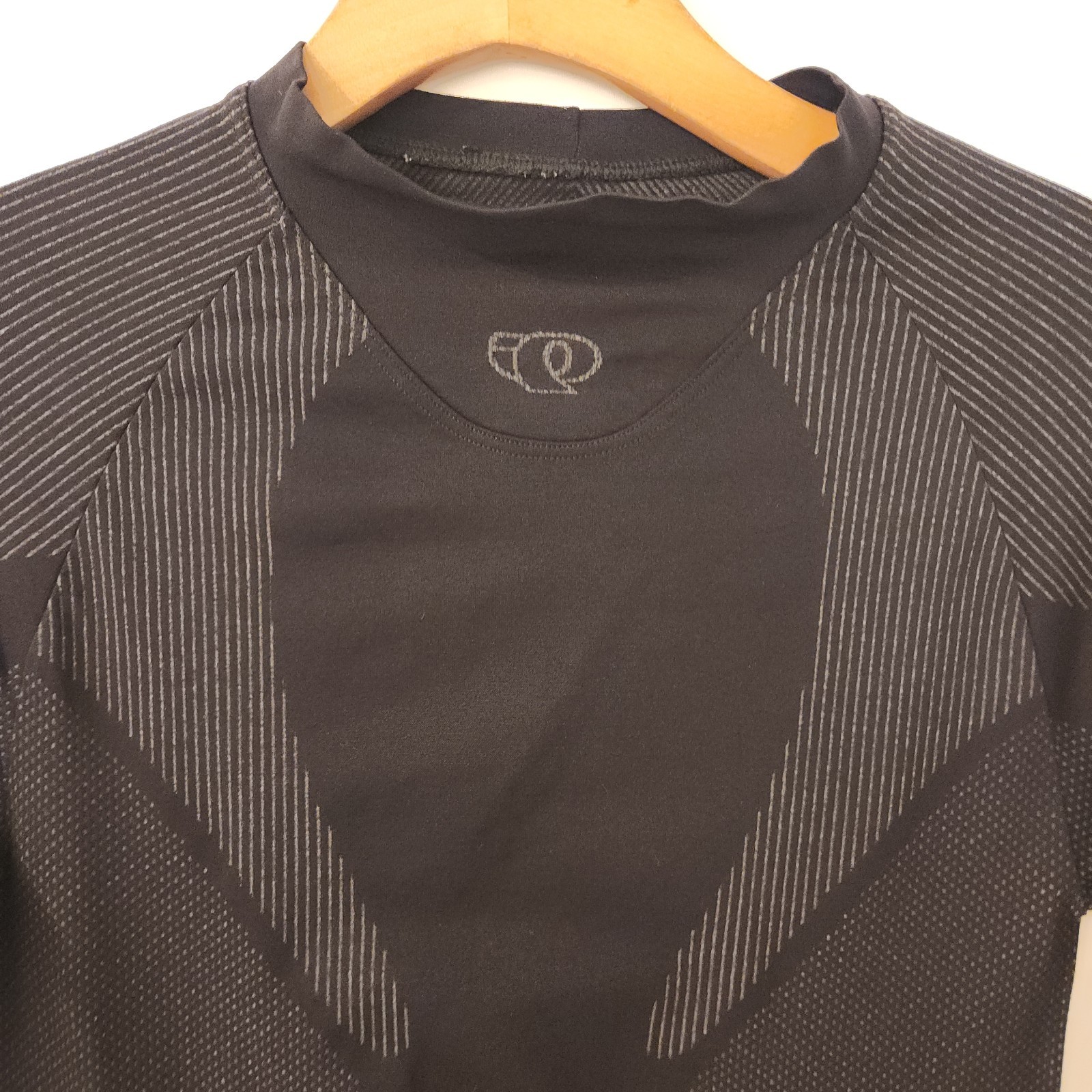 Pearl Izumi Cycling Shirt High Neck Fitted Long Sleeve Black Womens Medium