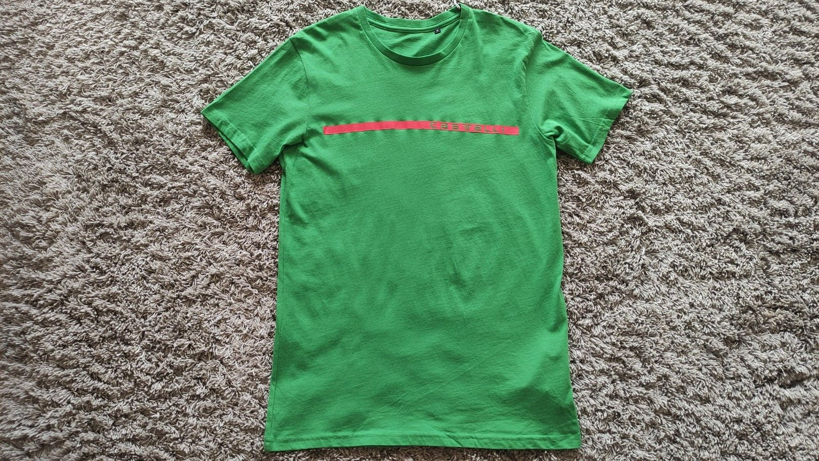 Castelli Ventaglio TEE Men’s Short Sleeve T-Shirt 100% Cotton,Green Size: M NEW!
