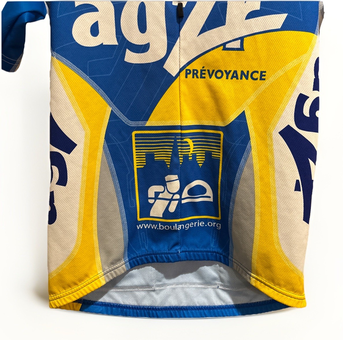 Men’s Medium B Twin Racing team ag2r Cycling Jersey Michelin Prévoyance