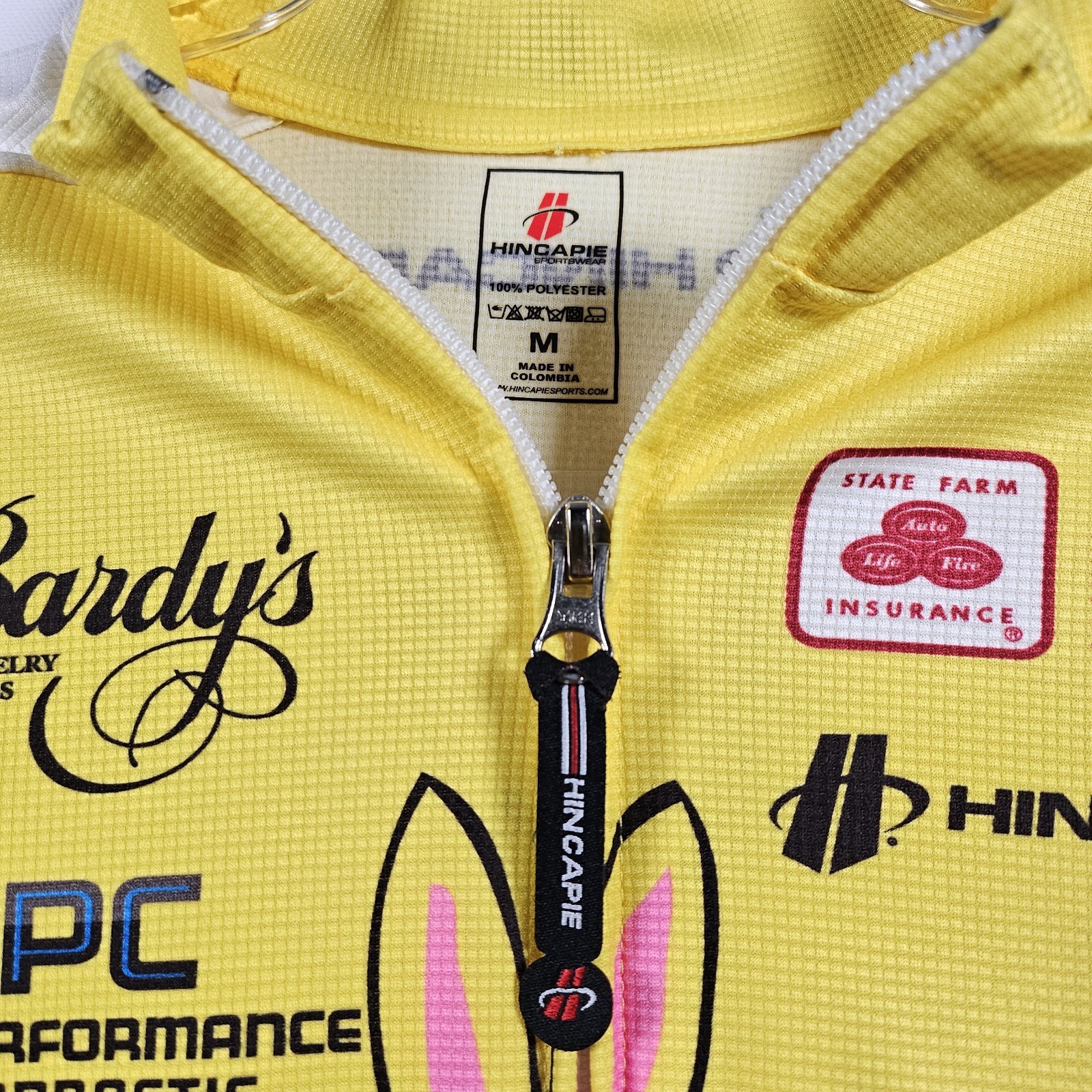 Hincapie Sportwear Medium Mens Cycling Long Sleeve Jersey Winter Team ‘Erica’