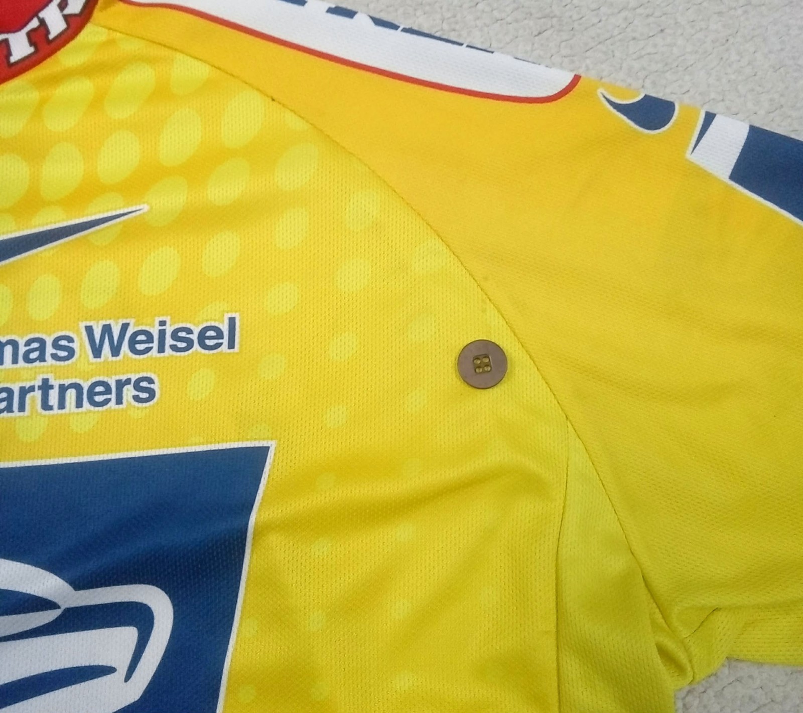 RARE VTG 2003 USPS TREK Yellow Ed. nike Cycling Jersey Lance Armstrong fits 2XL