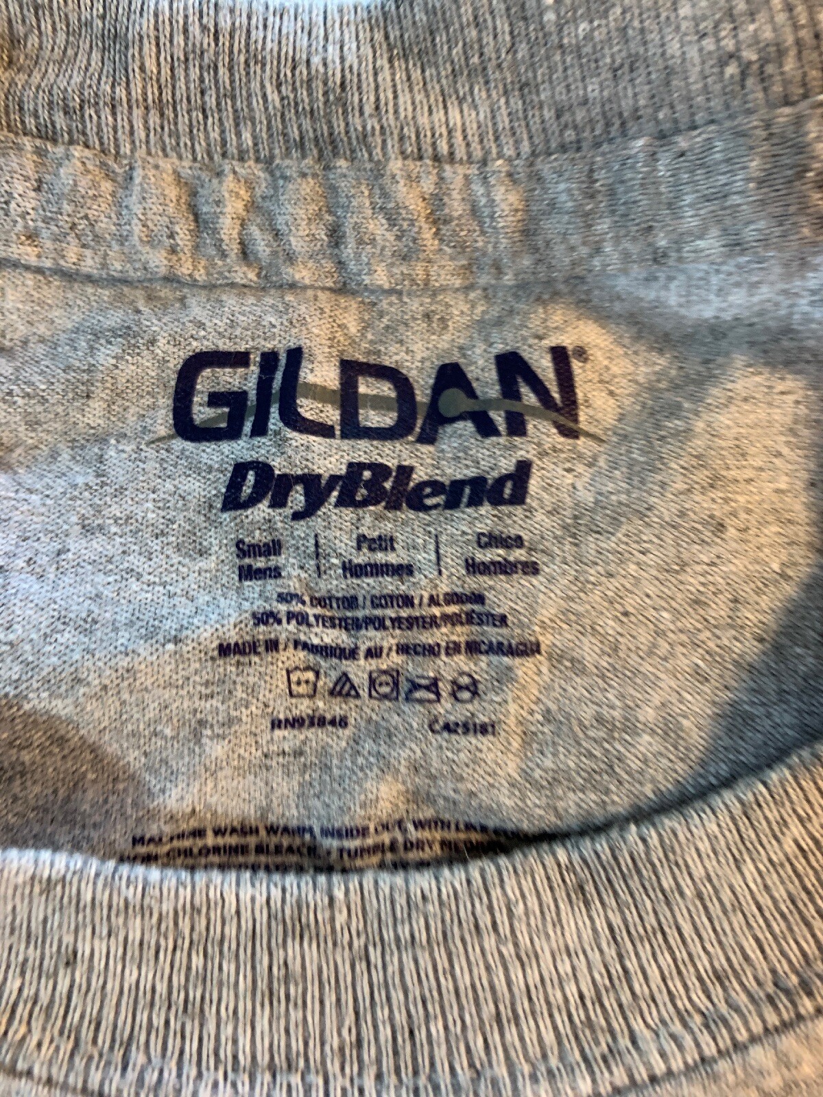 Gildan Casual Cycling T Shirt Small S (6656)