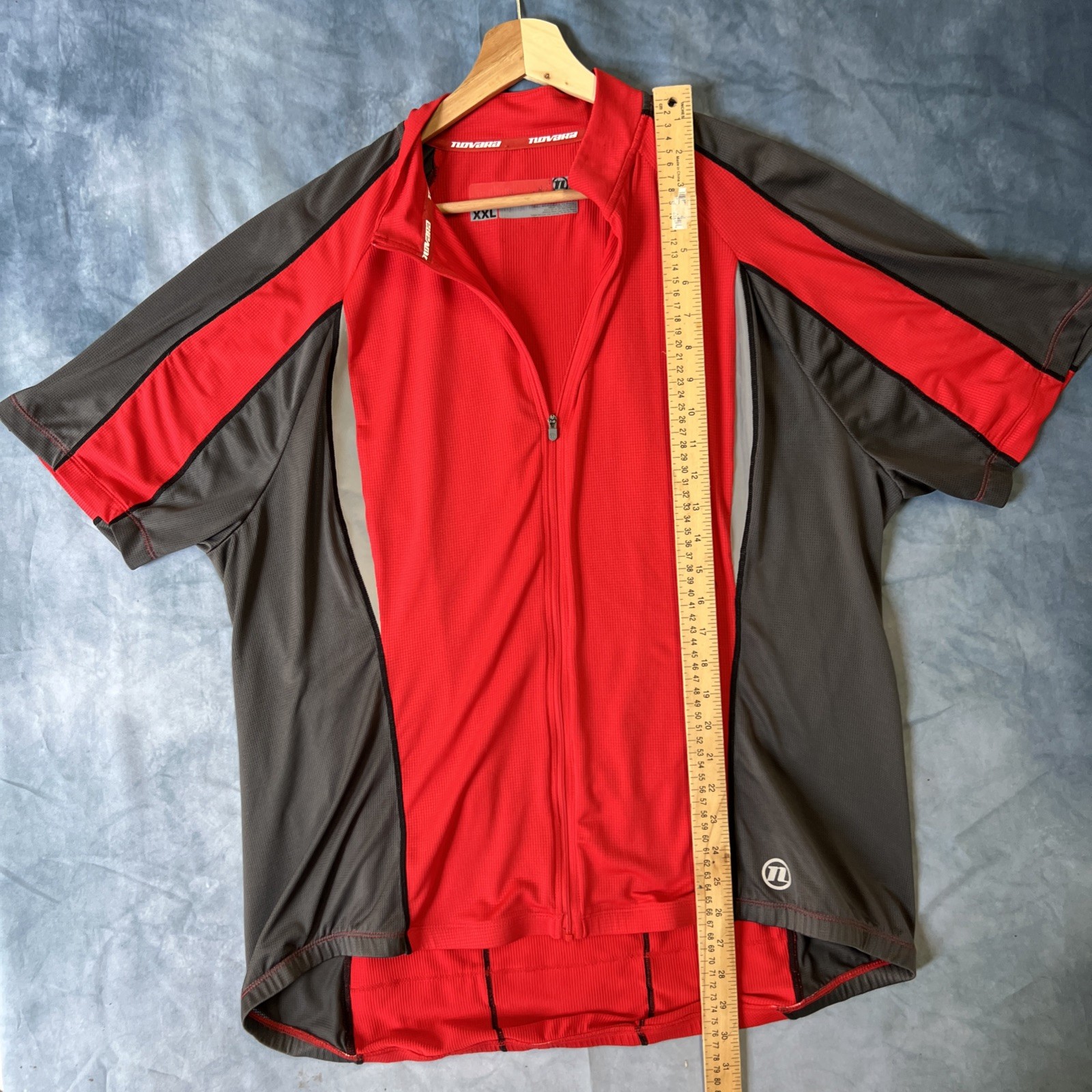 Novara Red Black And Grey Cycling Jersey XXL – 1079-1S