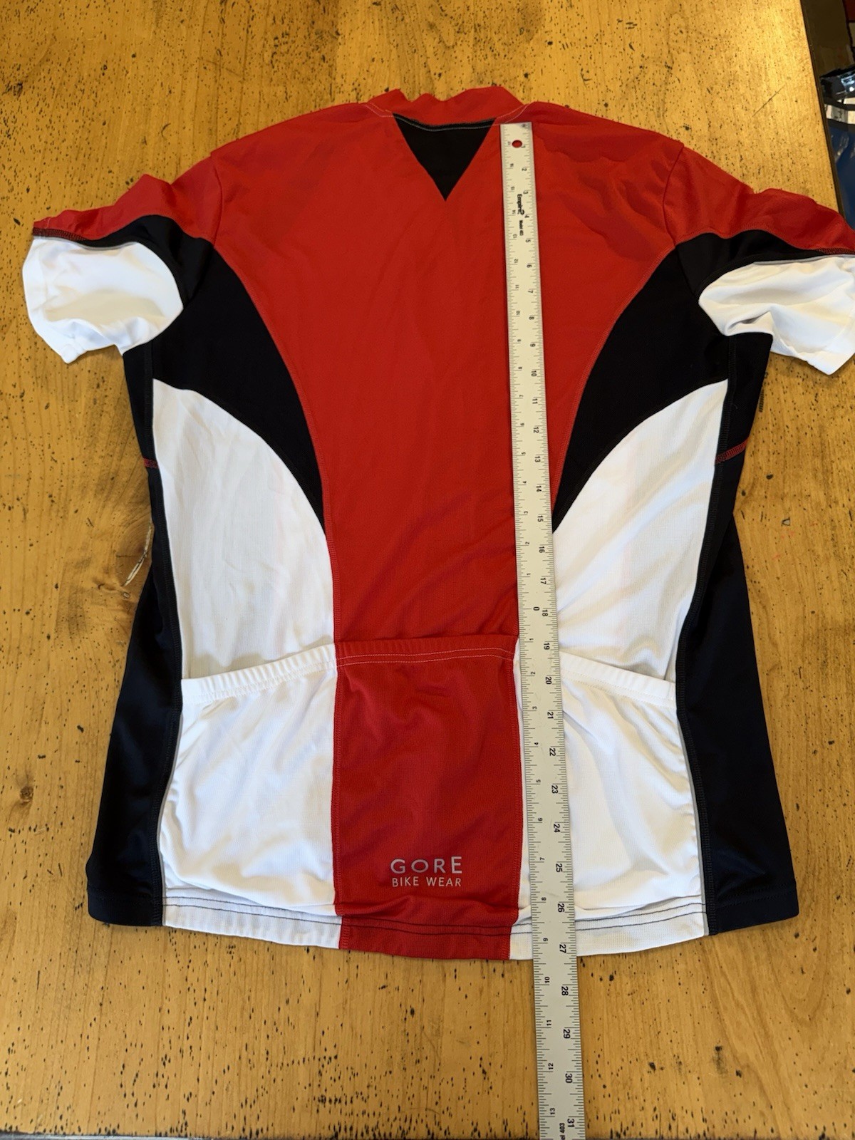 gore bike wear Full Zip jersey Men’s Size XxL Excellent Condition